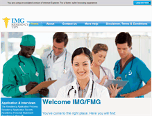 Tablet Screenshot of imgresidencytips.com
